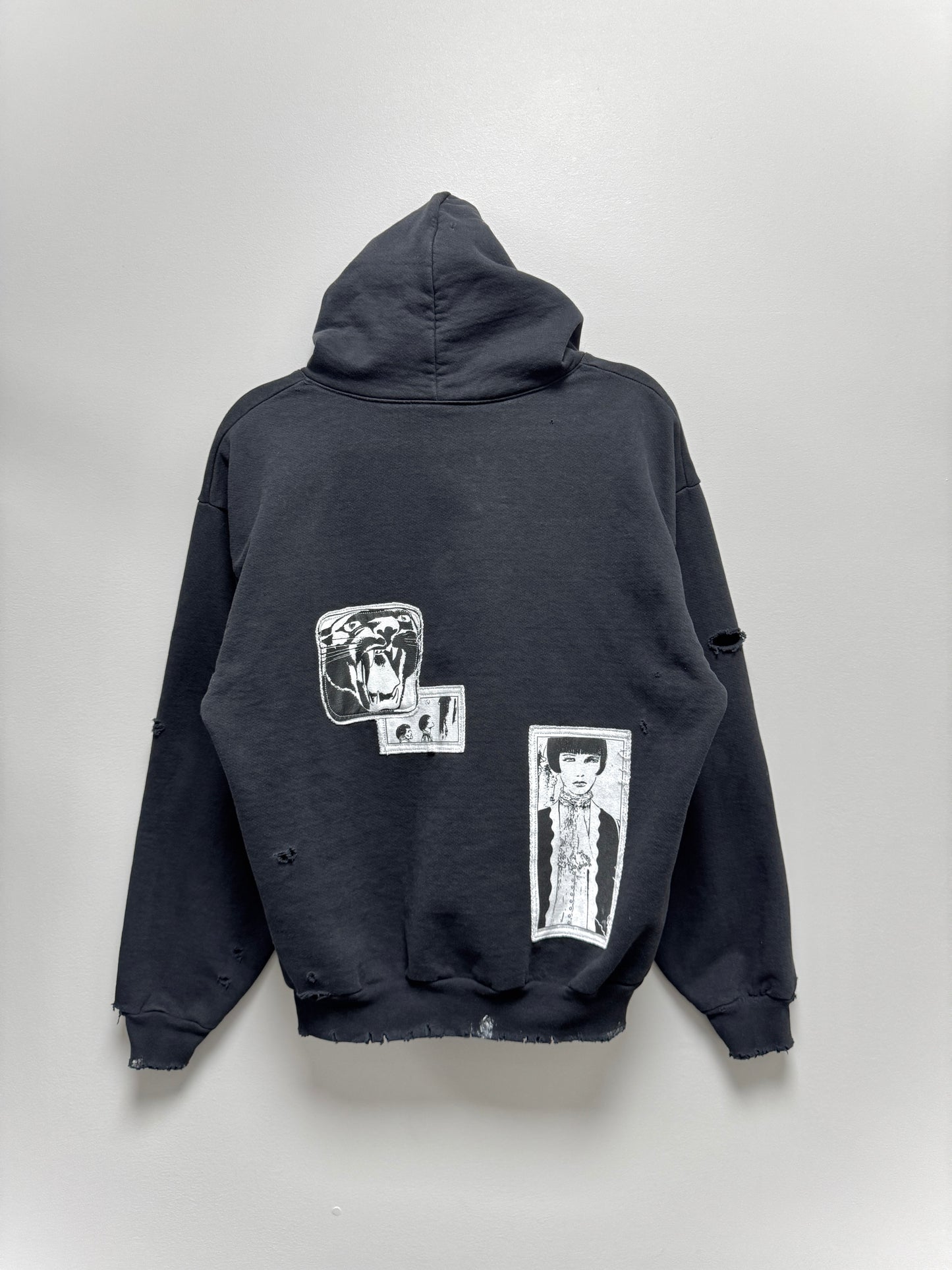 “CREPAX” Hoodie (Limo Black)
