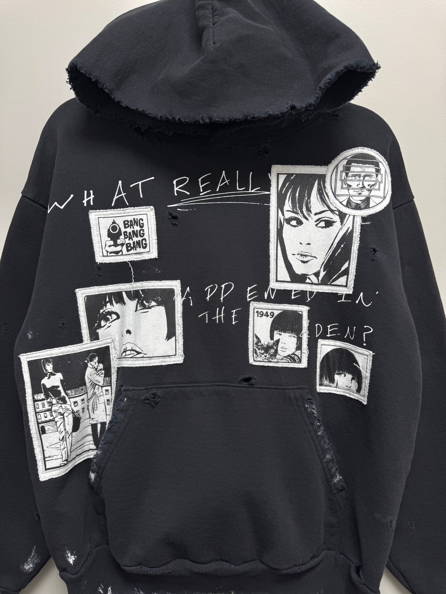 “CREPAX” Hoodie (Limo Black)