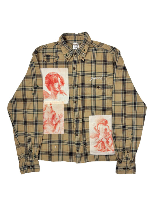 “MERCY” Button Shirt (M)