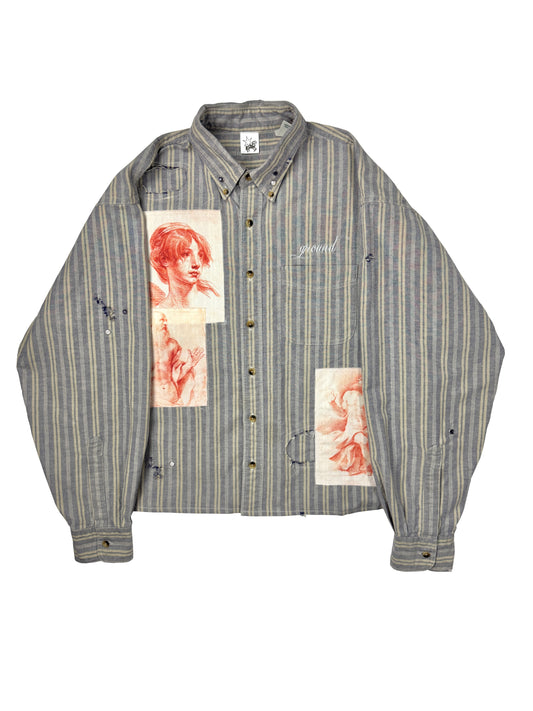 “MERCY” Button Shirt (XL)