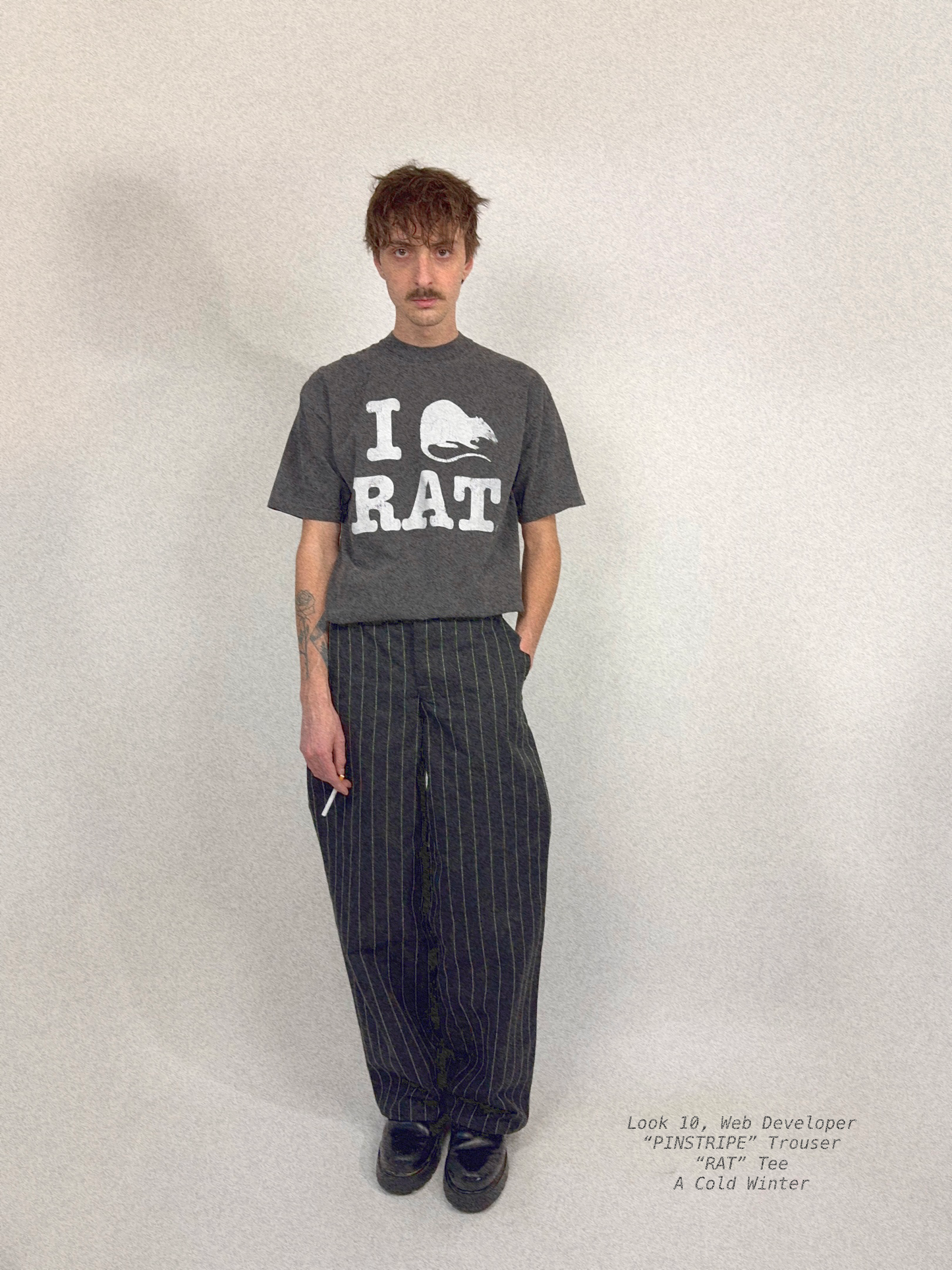 “RATRAT” Tee (Vintage Black)