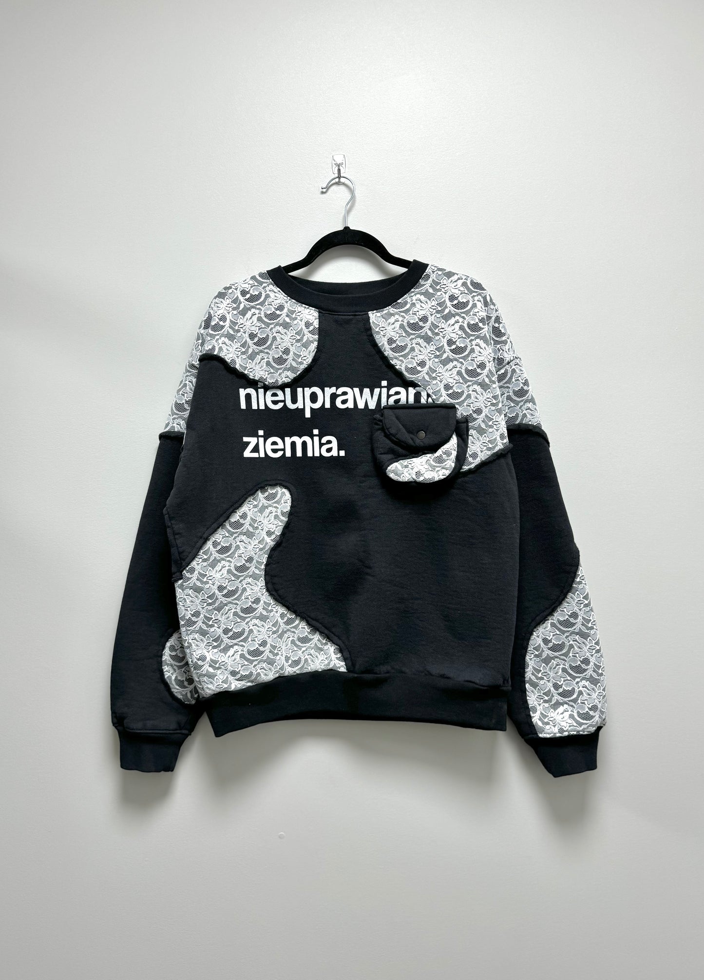 “POLAND” Crewneck (Vintage Black)