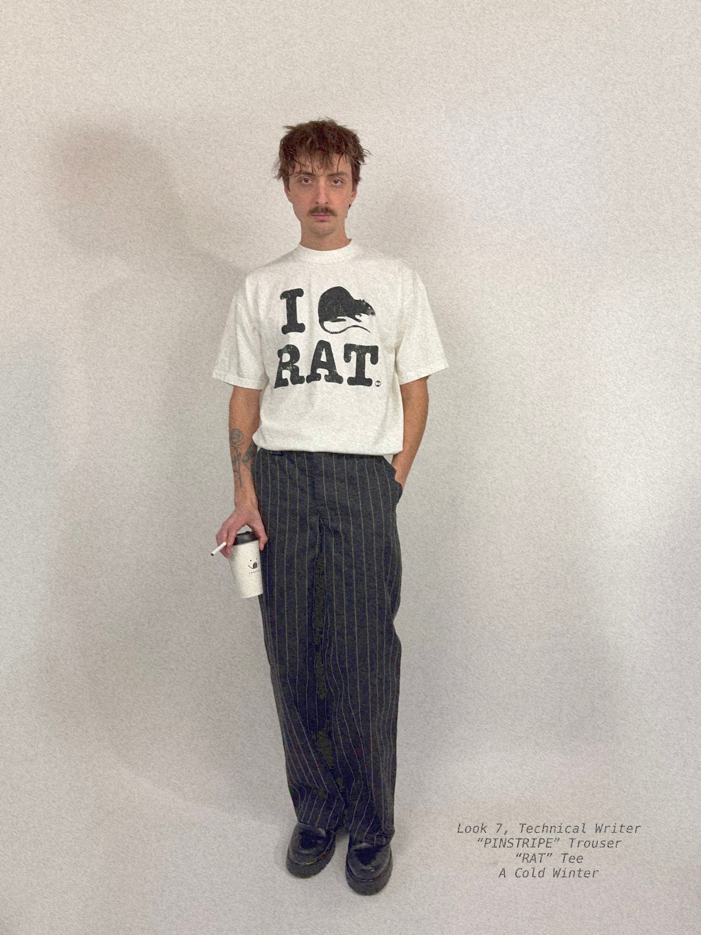 “RATRAT” Tee (Off-White)