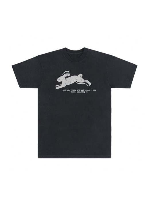 “RABBIT” Tee (Vintage Black)