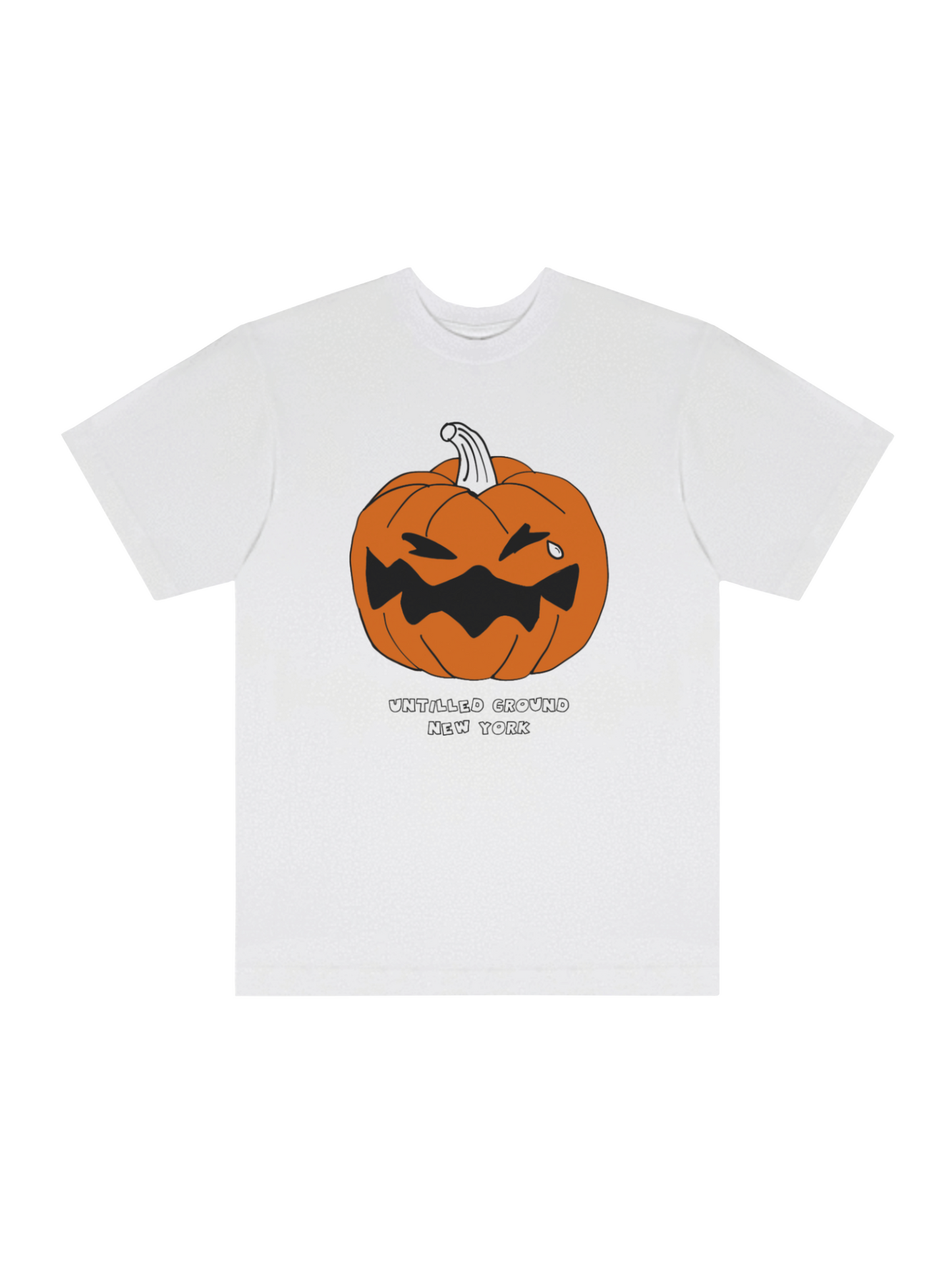 “PUMPKINTEARS” Tee (Off-White)