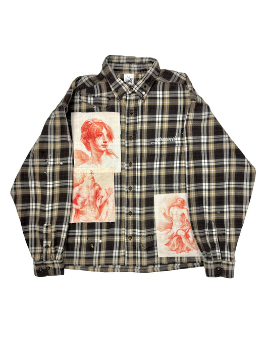 “MERCY” Button Shirt (L)