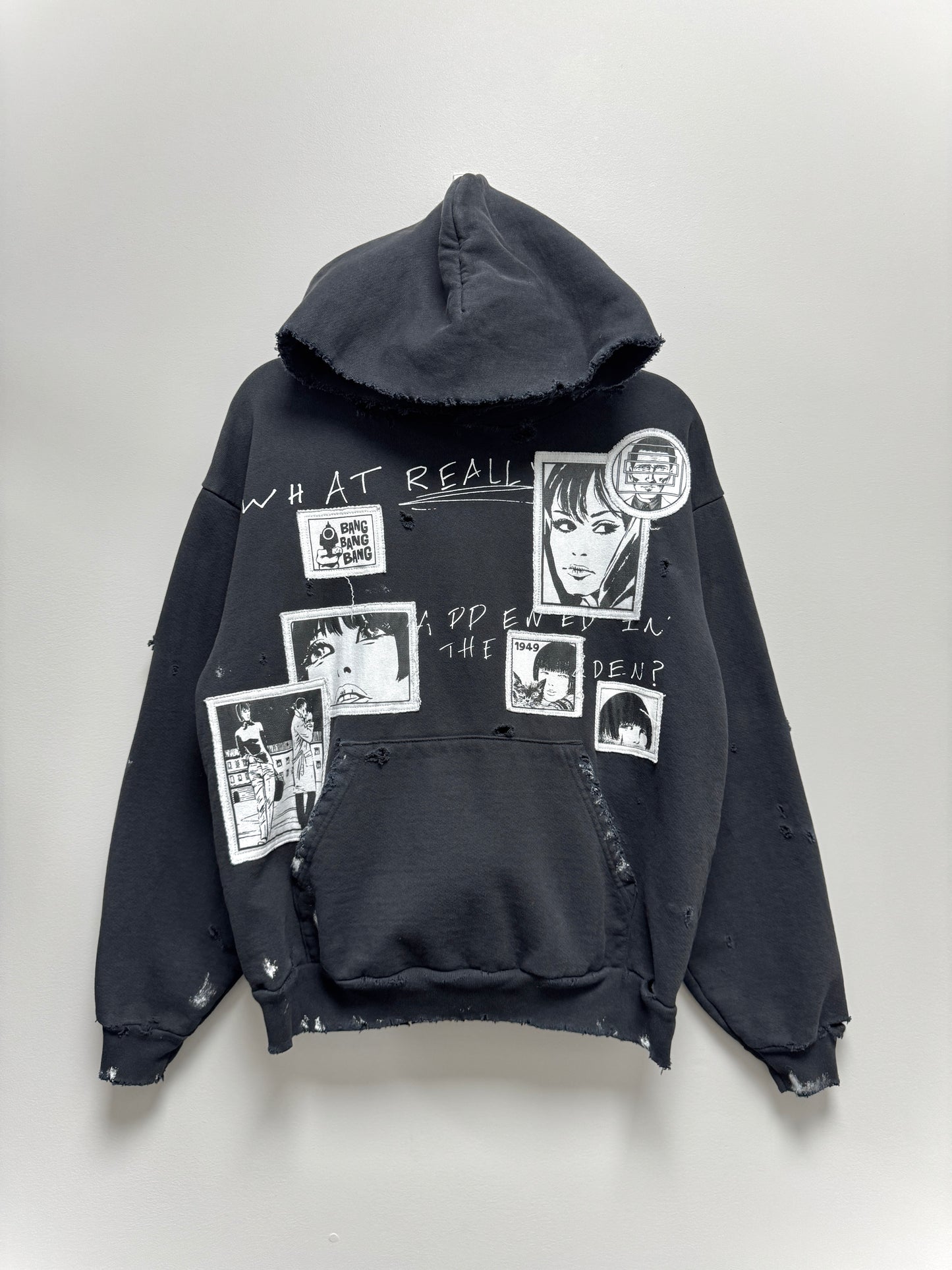 “CREPAX” Hoodie (Limo Black)