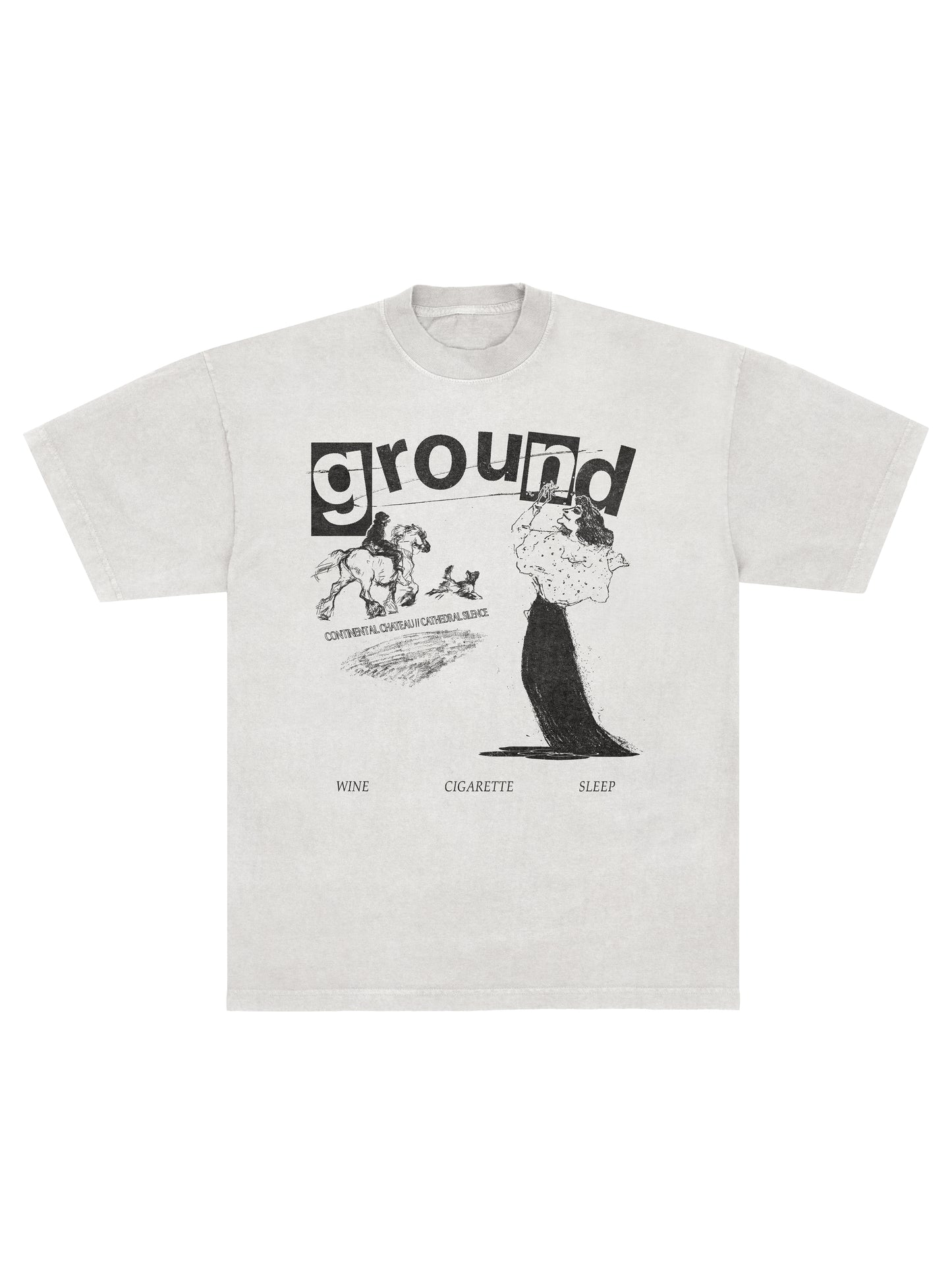“CHATEAU” Tee (White)