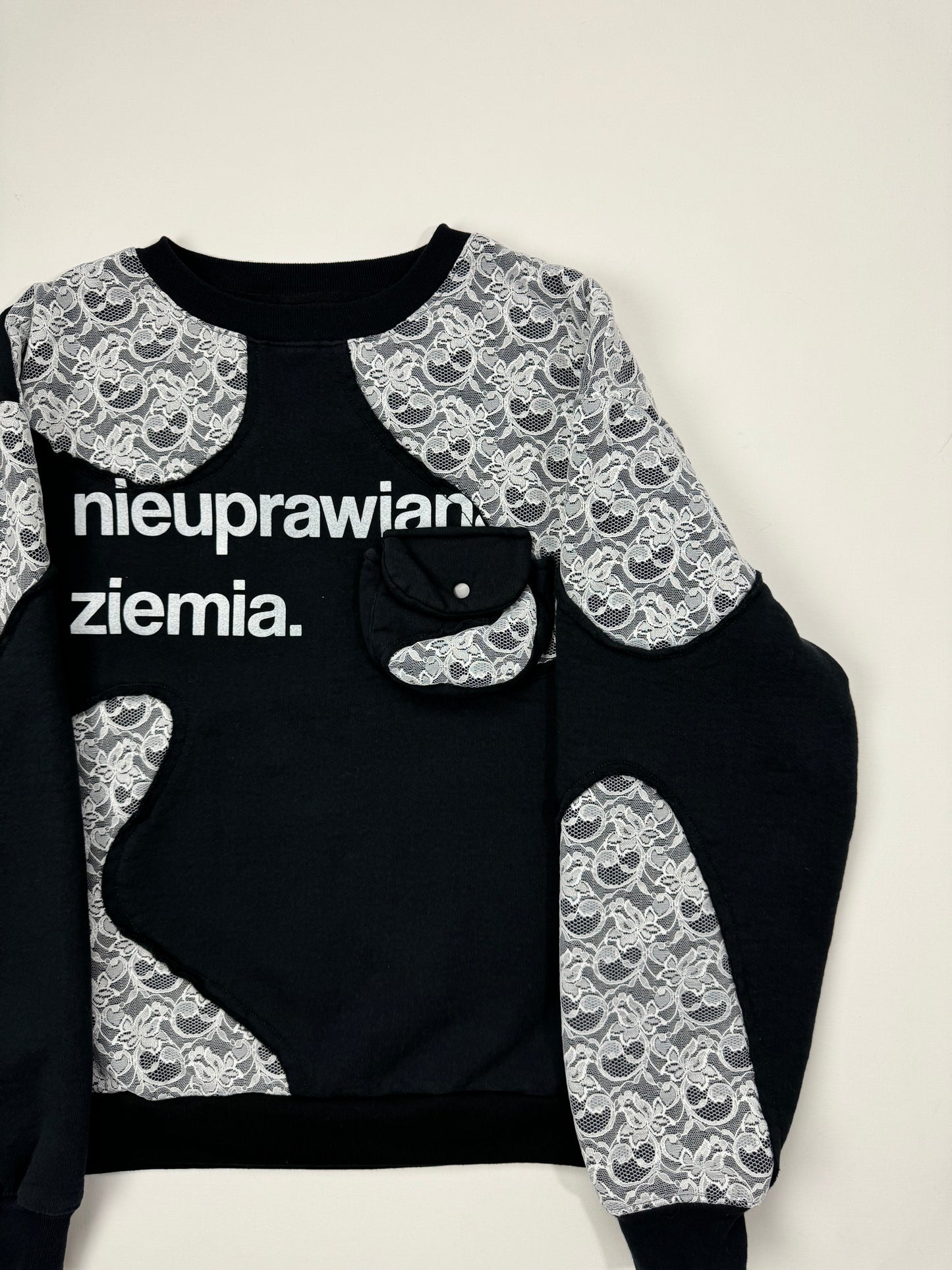 “POLAND” Crewneck (Vintage Black)