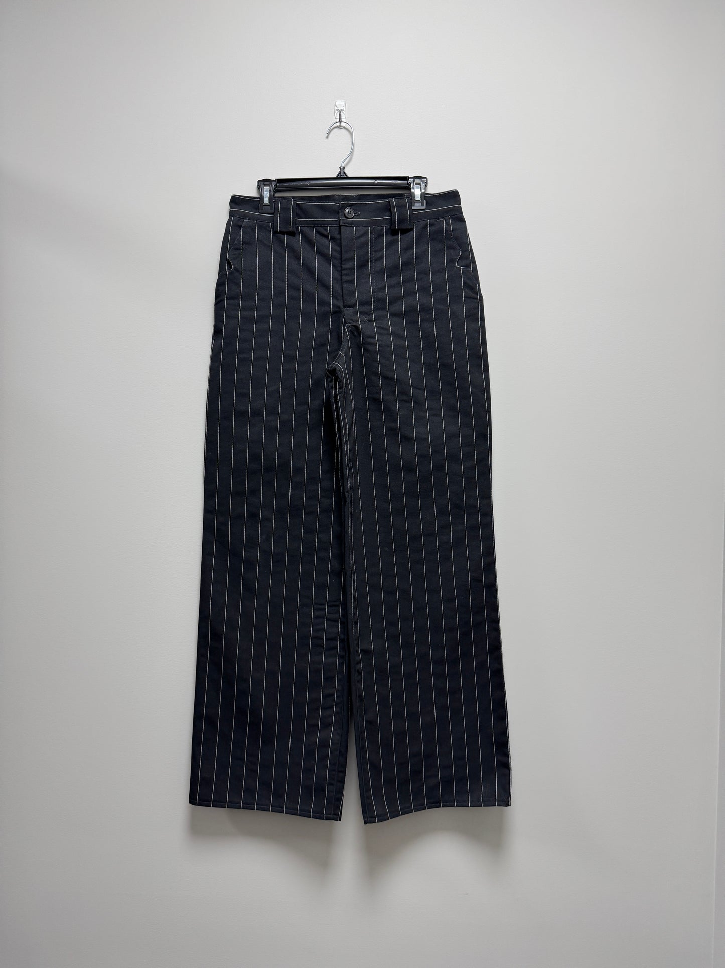 “PINSTRIPE” Trouser (Black)