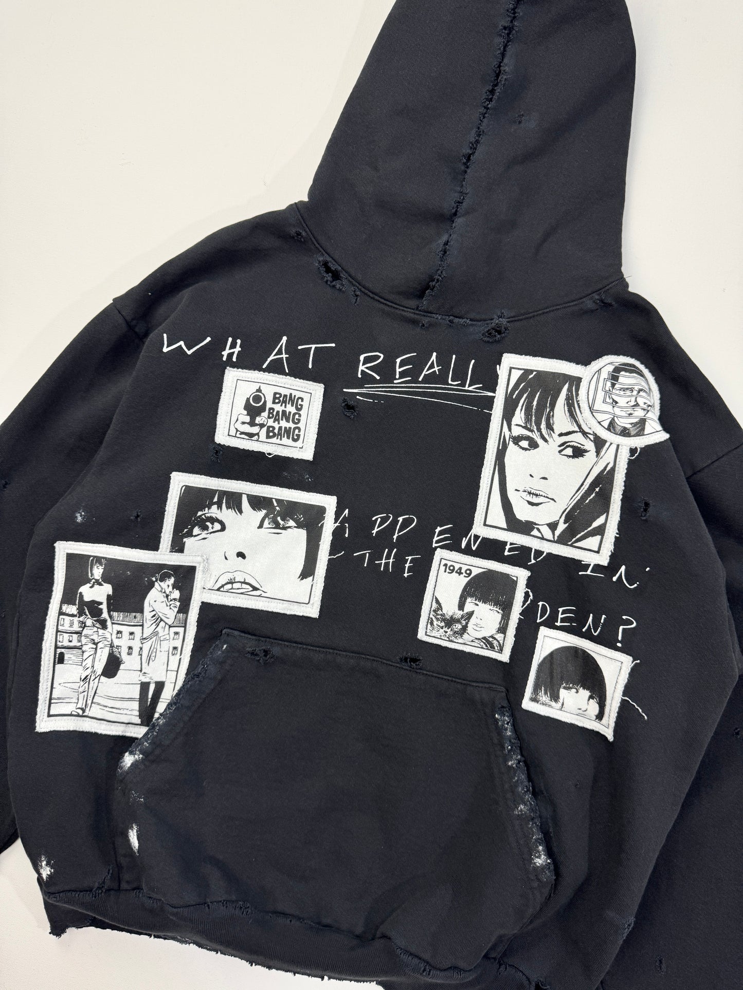 “CREPAX” Hoodie (Limo Black)