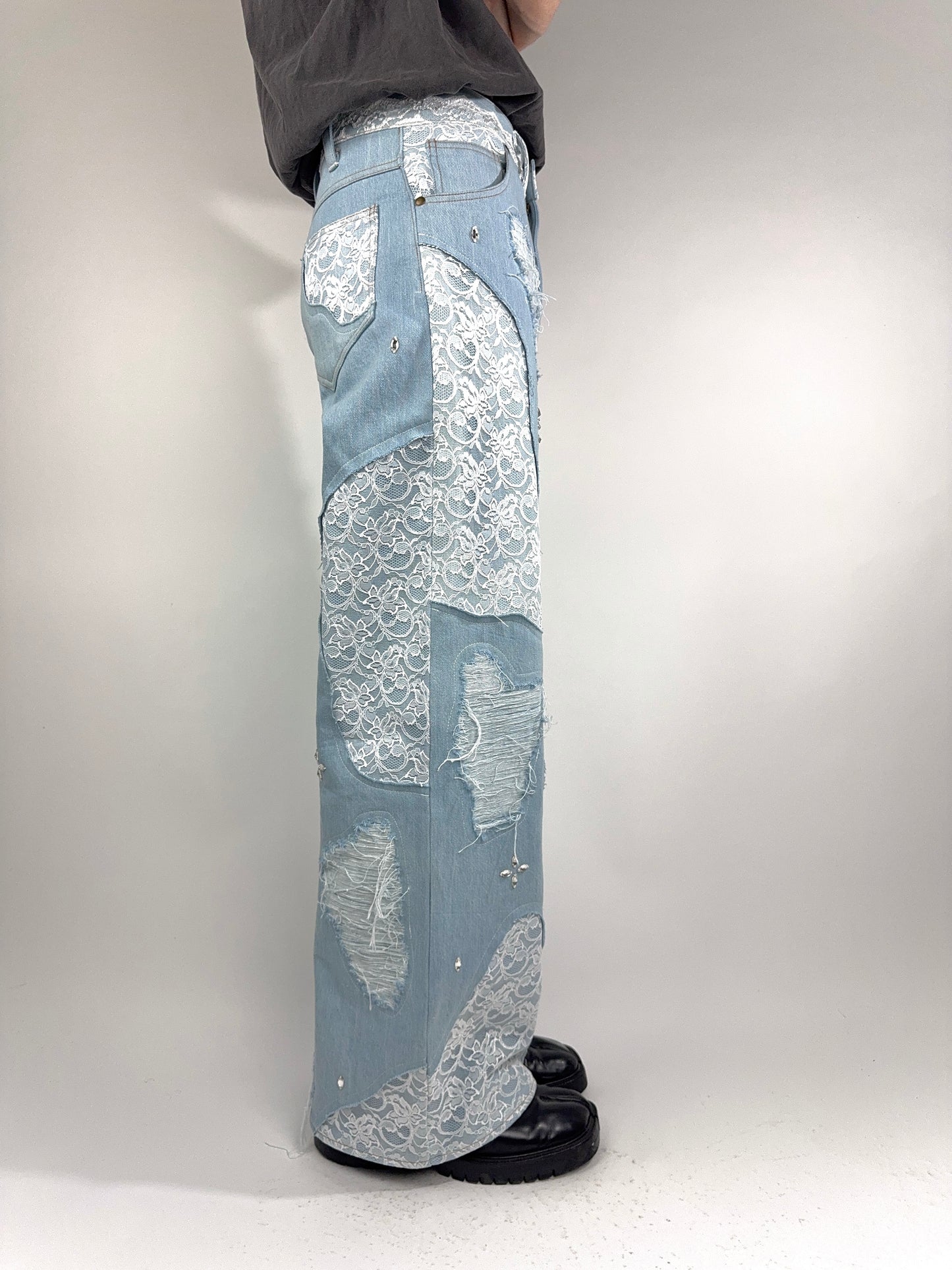 “GOD SAVE THE QUEEN” Denim