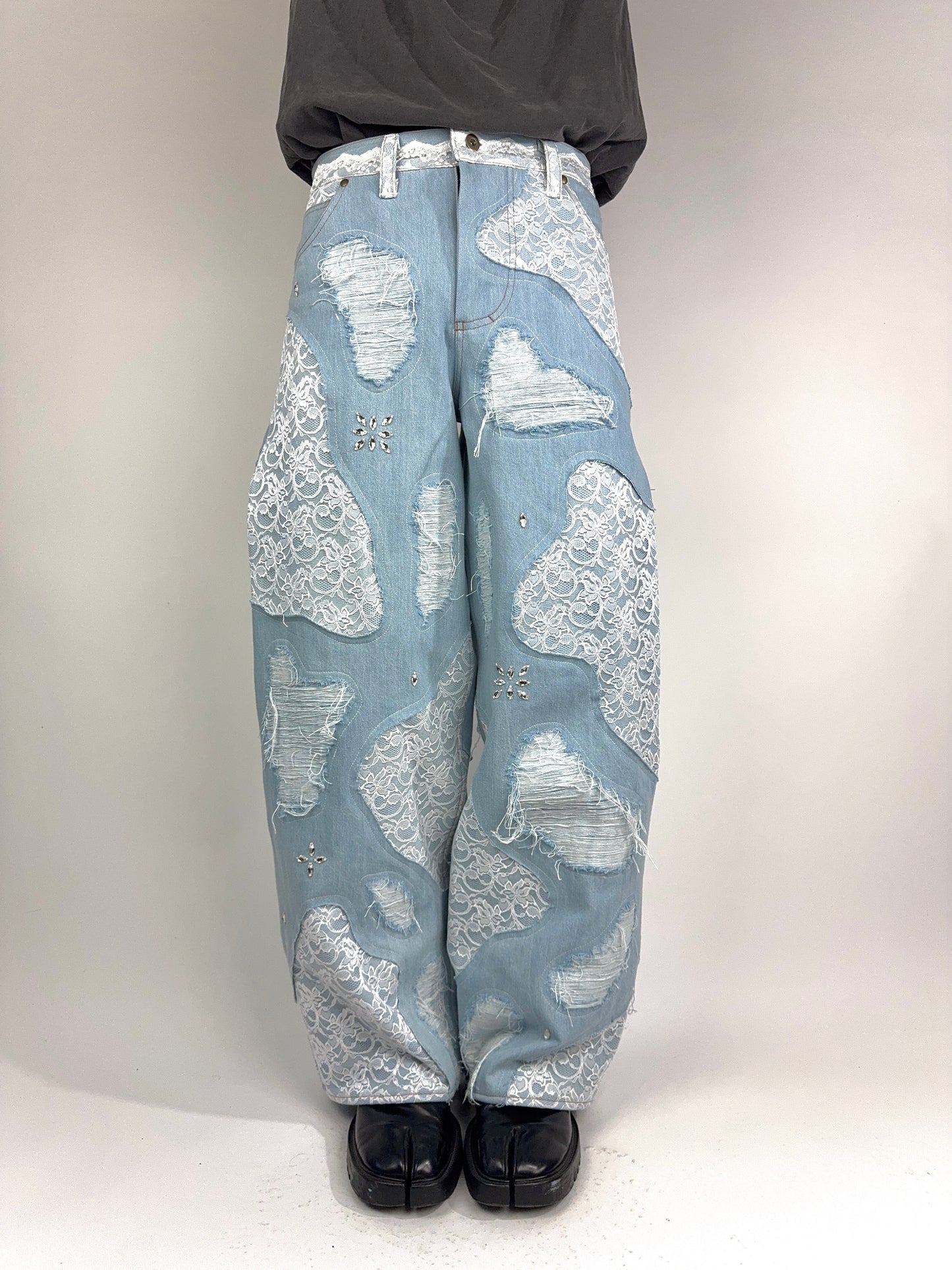 “GOD SAVE THE QUEEN” Denim